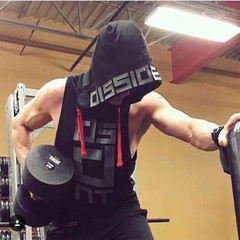 2018 New Men Gym Bodybuilding Sleeveless Hoodie Muscle Bodybuildg Tank Top Vest