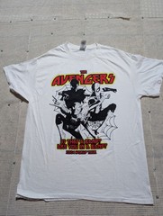 Amazing Spider-Man Viral Meme Band Concert Tour AVENGERS MULTIVERSE T SHIRT LRG