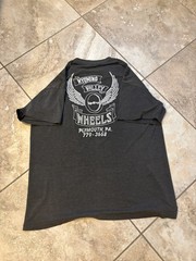 RARE 1990 Runnin with the devil just brass 3d emblem shirt. Thin and faded Xl