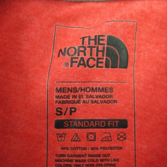 North Face Shirt Mens Small Short Sleeve Crew Neck Outdoors Lightweight Stretch