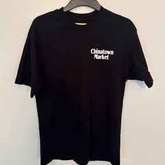 Mens Chinatown Market Black T Shirt Call My Therapist Size Small