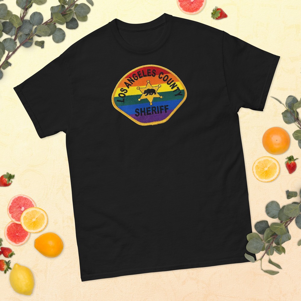 Los Angeles County Sheriff Supports LGBTQ+ Community Unisex T-Shirt