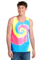 Port & Co Tie-Dye Tank Top PC147TT