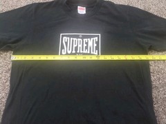 Supreme NYC Everlast Graphic Black Cotton Short Sleeve T-Shirt Size S