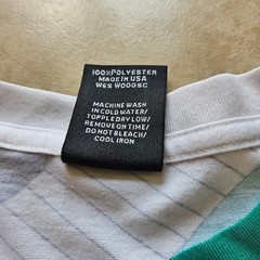 Original Crackage T Shirt Geometric Streetwear Green Black White Size Large L