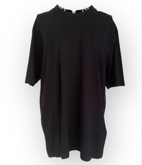 FEDELI Pima Cotton T-Shirt Black Size M – Soft & Durable