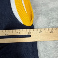 Vintage Colosseum Michigan Baseball Jersey Men XL Maize Blue Sleeveless Embroide