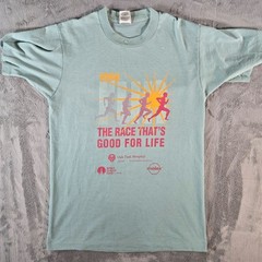 Vintage 1998 Oak Park Runners Club “The Race That’s Good for Life” T-Shirt (S/M)