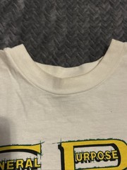 VTG Single Stitch John Deere GP General Purpose Antique Tractor T Shirt White XL