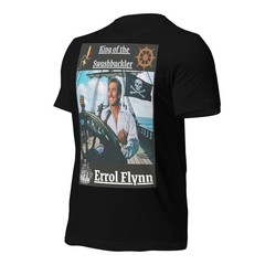 Errol Flynn King of the Swashbuckler Premium T-shirt S-4XL Pirate FAN Art Gift!
