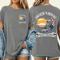 Boats and Hoes Shirt, Prestige Worldwide Tee, Nautical Nonsense T-Shirt