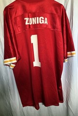 Reebok Zuniga #1 Jersey NFL Authentic Item Replica Men’s XL Red NWOT