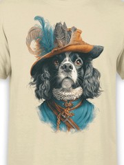 Musketeer Spaniel Dog T-Shirt | Unisex