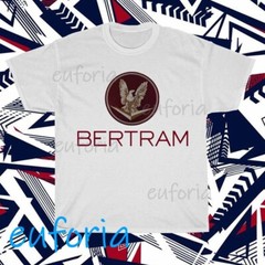New Bertram Boats Logo T-Shirt Funny Size S to 5XL