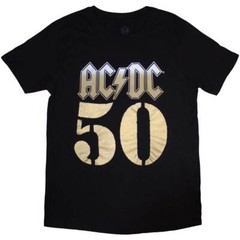 Ac/dc 50 Years Bolt Array T-shirt Official Merchandise M/l/2xl New