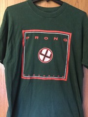 Prong. “Cleansing” Tour Shirt. Green. XL