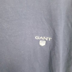 Gant T Shirt Mens 2XL Navy Blue Shield Logo Classic Preppy Casual Minimalist