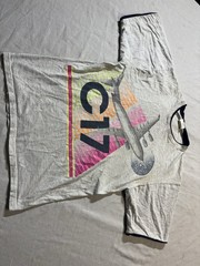Vintage 90s C-17 Shirt Air Force Base Tultex Made in USA MEDIUM