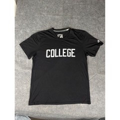 Adidas Ultimate Tee Mens Black College Graphic Climalite Performance Shirt L