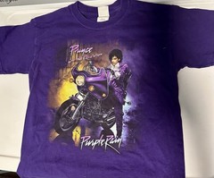 Prince And The Revolution Purple Rain T Shirt Youth Medium