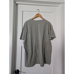 Hanes Green Pocket T-Shirt Crew Neck Casual Basic Tee Size XL/XG