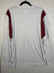 Nike NFL On Field Dri-Fit Long Sleeve Shirt Mens XL Gray Washington Lightweight