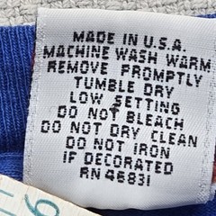 Vintage Number 1 Dad T-Shirt Blue Medium Made in USA Single Stitch