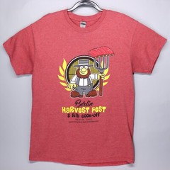 Berlin Harvest Fest Rib Cook Off T Shirt Adult Size Large Ohio Amish Country BBQ