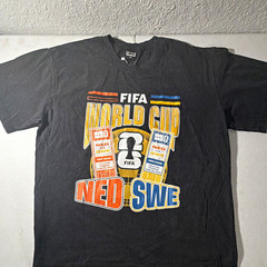 OFFICIAL FIFA World Cup 2026 Netherlands vs Sweden Match 35 Shirt 6/20/26 Size M
