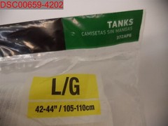 Stain, Hanes Men’s White 6-Pack Tagless Moisture-Wicking Tanks, L 043935516277