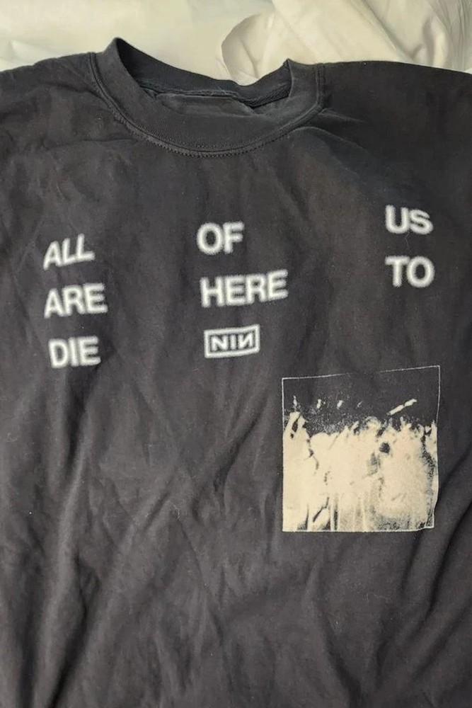 Nine Inch Nails Peel It Back Tour 2026 Lyric reprint AN67113