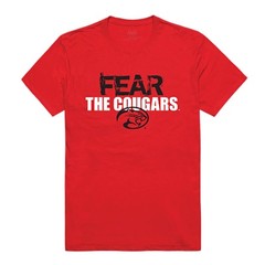University of Houston Cougars NCAA Cotton Graphic Fear Tee T Shirt S-2XL