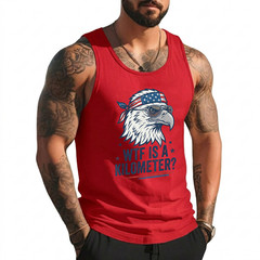 WTF is A Kilometer Patriotic Eagle Humor Funny Tank Top