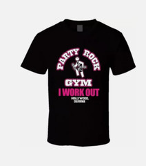 HOT!!! NEW Party Rock Gym I Work Out T Shirt Full Sizes S-2345XL Men’s Clothing