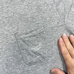 Vintage American Eagle Outfitters Shirt Mens Large Gray Pocket Tee Logo 90s