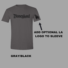Disneyland LA Dodgers Los Angeles T-Shirt- Vinyl Decals Included- Mickey Ohtani.