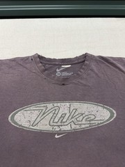 Nike Loose Fit Center Swoosh T Shirt Men’s XL Brown Sun Faded Distressed