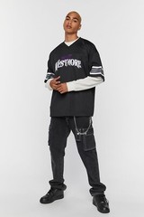 Mount Westmore XL Men’s Jersey Shirt Black Purple White Westside LA Rap 00 New