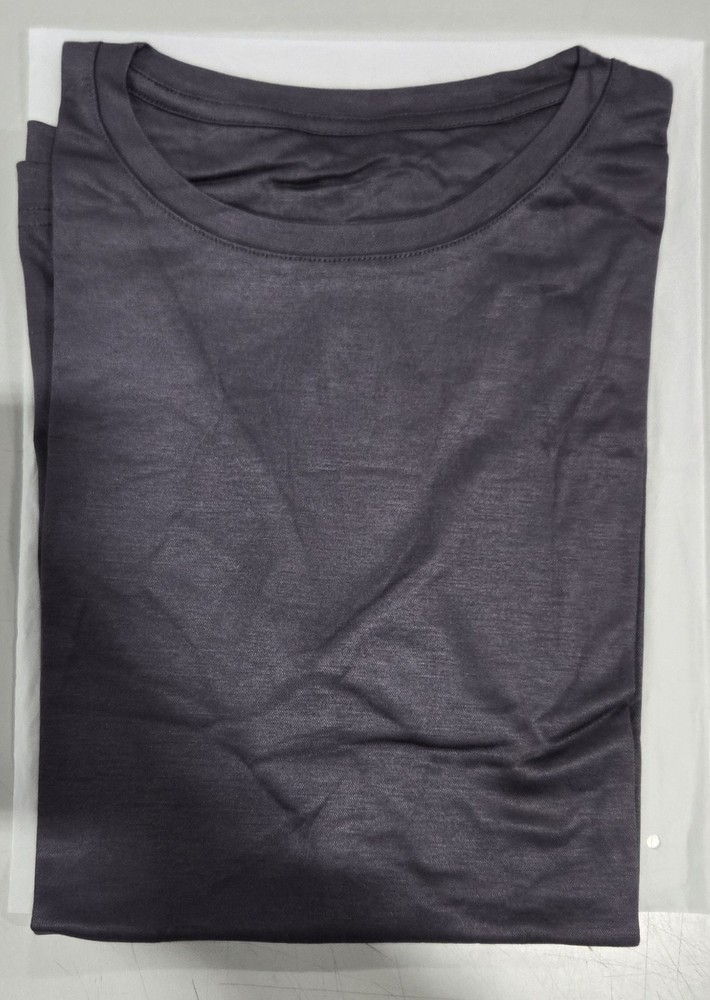 GENERIC UNI-SEX T-SHIRT 71% RAYON, 25% POLYAMIDE, 4% SPANDEX – SIZE: L – BLACK