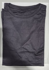 GENERIC UNI-SEX T-SHIRT 71% RAYON, 25% POLYAMIDE, 4% SPANDEX – SIZE: L – BLACK