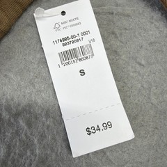 Gap Shirt Mens Small Brown Boxy Tee GAP Logo Everyday Soft Relaxed Fit $35 MSRP
