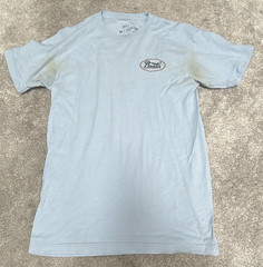 Brixton Blue Men’s Medium Crew Neck Short Sleeve T-Shirt FREE SHIPPING
