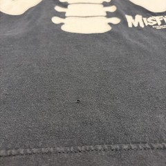 Vintage 1997 Misfits Long Sleeve Shirt Skeleton Punk Band Glow In The Dark VTG