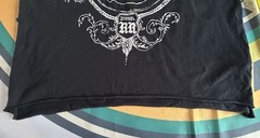 Diesel Y2K Black T-Shirt Men’s Small Tee Retro Design 100% Cotton Casual Smart