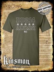 DD214 Alumni Stars USA Flag Military T-Shirt Army Marines Navy Air Force Veteran