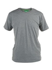 D555 Premium Weight Combed Cotton Crew Neck T-shirts in Size M to XXL, 7 Colors