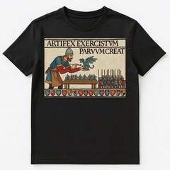 Tabletop Artist Medieval Tapestry Style Miniature Hobby Unisex T-Shirt