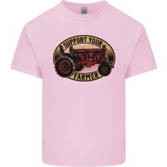 Farming Support Your Local Farmer Mens Light Cotton T-Shirt