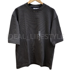 UNIQLO U AIRism Cotton Oversized Striped T-Shirt S-4XL Half-Sleeve 484508 NWT