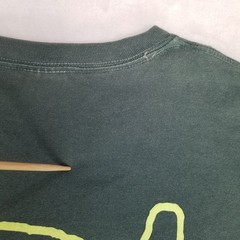 Comfort Colors Men’s Green Skull Pocket Graphic Shirt Size Large Classic Casual